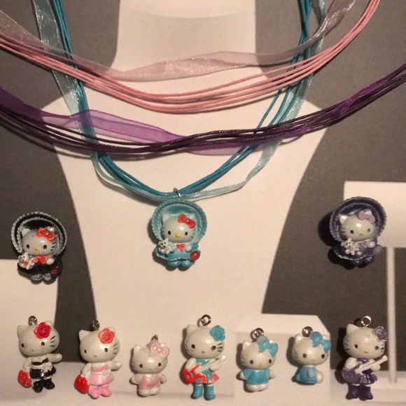 Hello Kitty Charms are made of hard plastic. - Picture 2 of 2